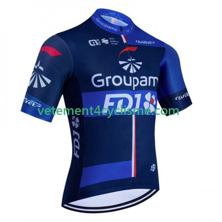 Homme Maillot vélo Fdj Groupama 2024